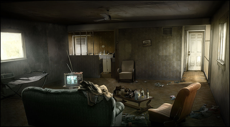 Illustration for article titled Don't Get Caught Out in Heavy Rain's Concept Art